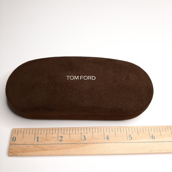 Tom Ford Hard Shell Glasses Case Brown Case Only - Picture 10 of 13